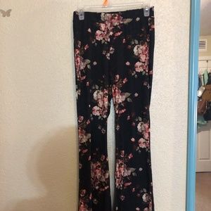 Floral Flare pants
